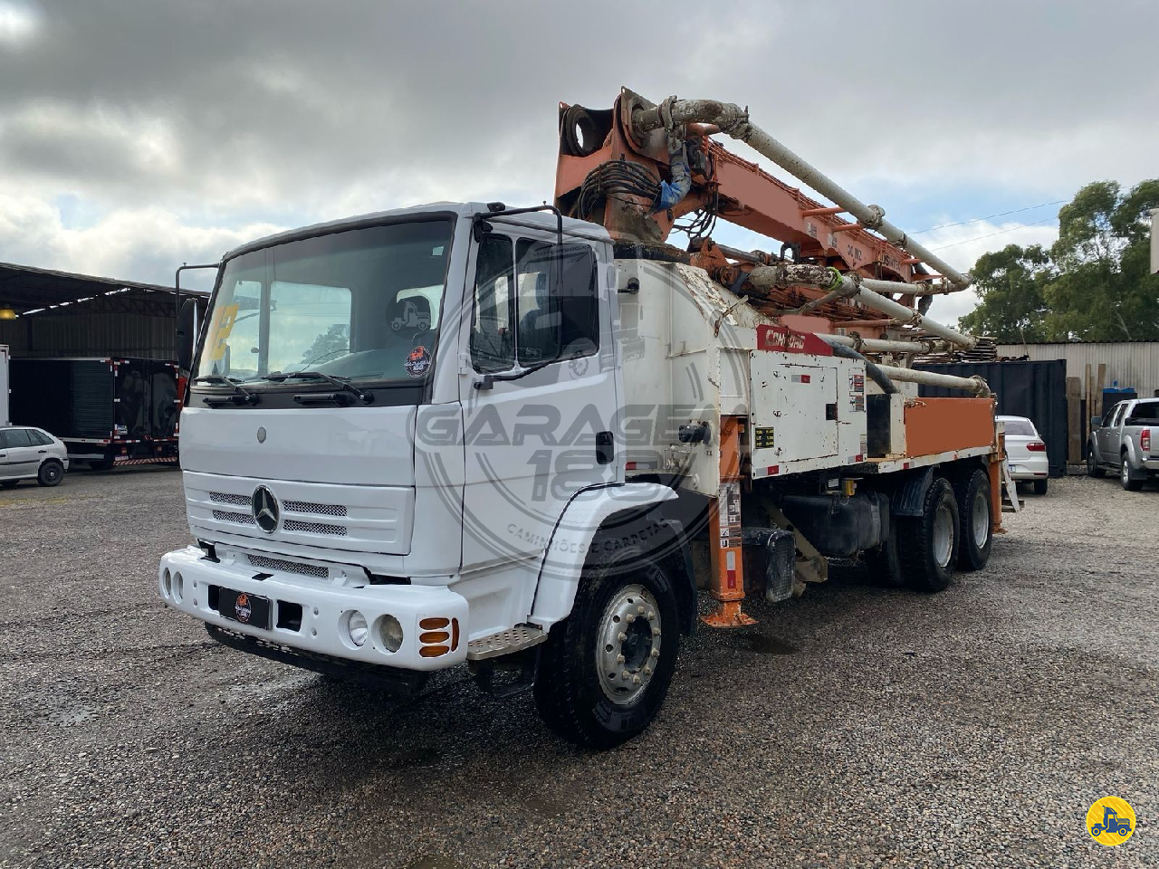 CAMINHAO MERCEDES-BENZ MB 2726 Bomba de Concreto Truck 6x4 Garagem 188 Caminhões CURITIBA PARANÁ PR